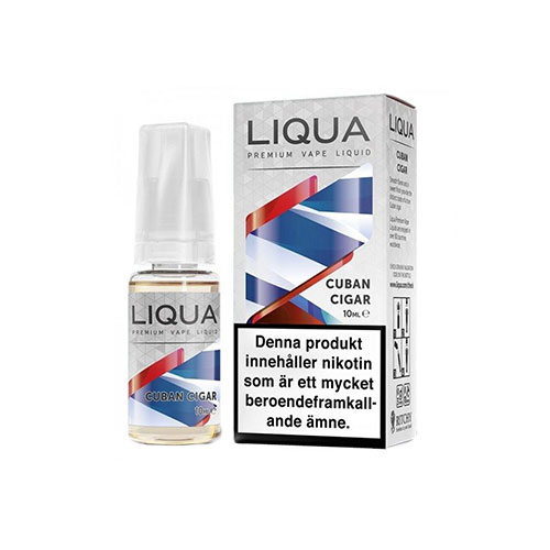 Liqua | Cuban Cigar in the group E-liquid / 10ml E-liquid at Eurobrands Distribution AB (Elekcig) (liqua-cuban-cigar)