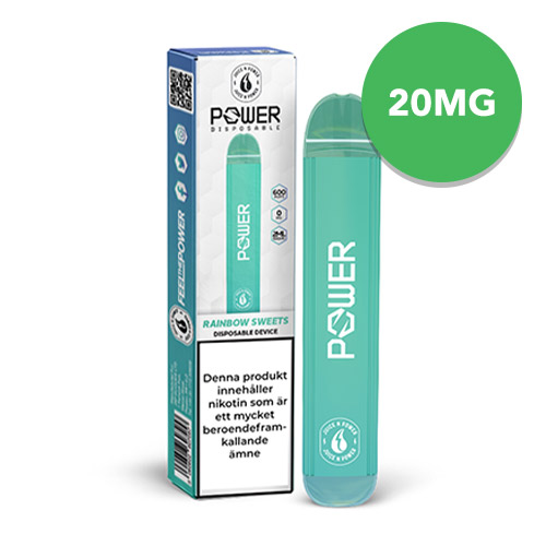 PowerBar | Disposable Vape 20mg in the group E-cigg / Disposable vape at Eurobrands Distribution AB (Elekcig) (powerbar-20mg)