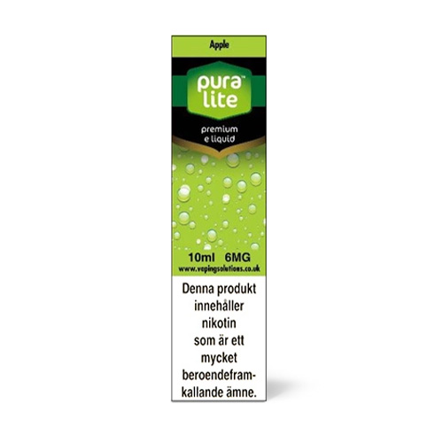 Pura Lite | Apple in the group E-liquid / 10ml E-liquid at Eurobrands Distribution AB (Elekcig) (pura-lite-apple)