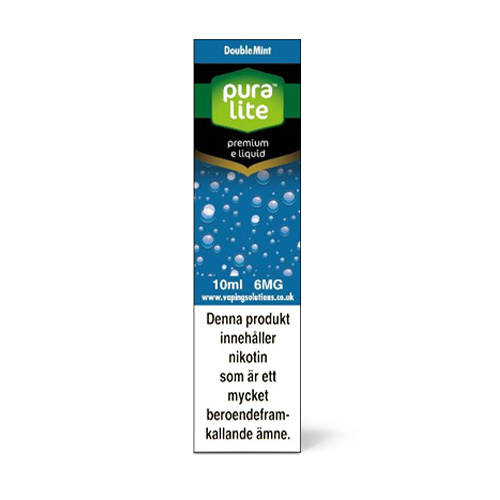 Pura Lite | Doublemint in the group E-liquid / 10ml E-liquid at Eurobrands Distribution AB (Elekcig) (pura-lite-doublemint)