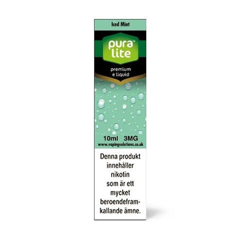 Pura Lite | Iced Mint in the group E-liquid / Menthol at Eurobrands Distribution AB (Elekcig) (pura-lite-ice-mint)